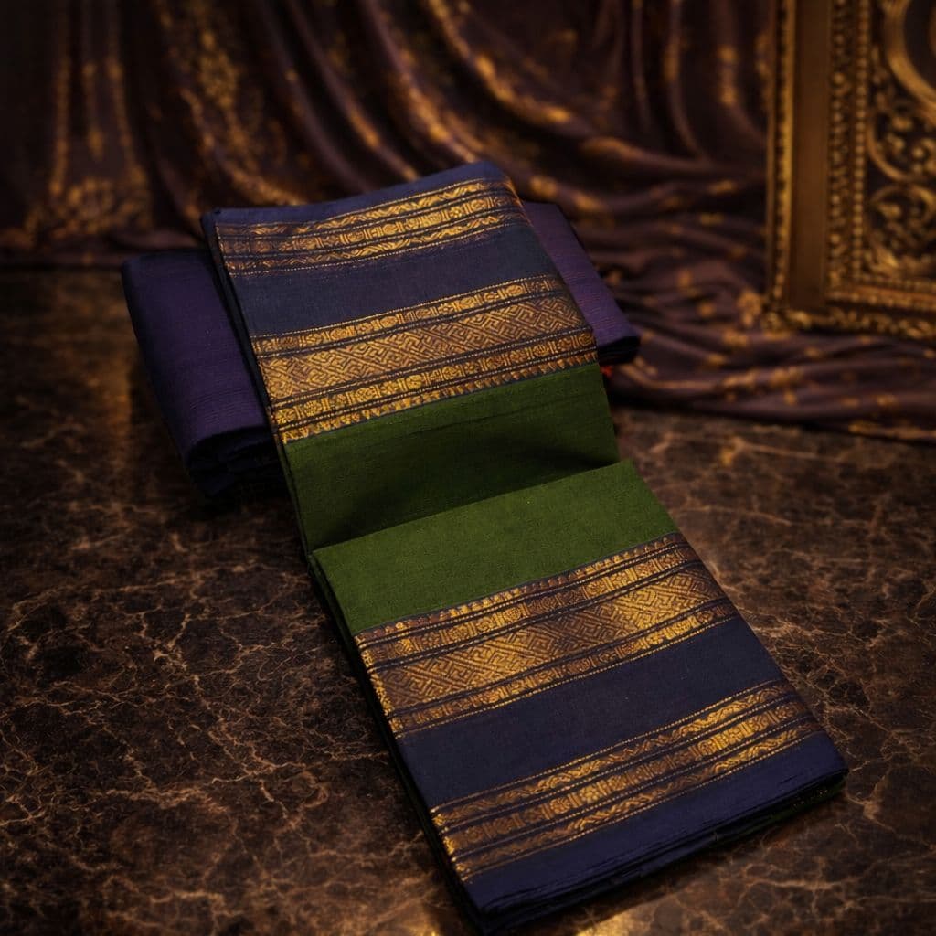 Cotton silk saree from The Srivari collection